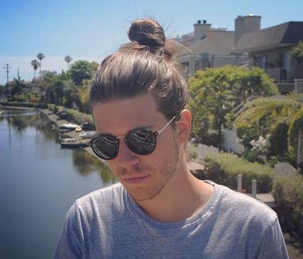 عکس پسر مو بسته