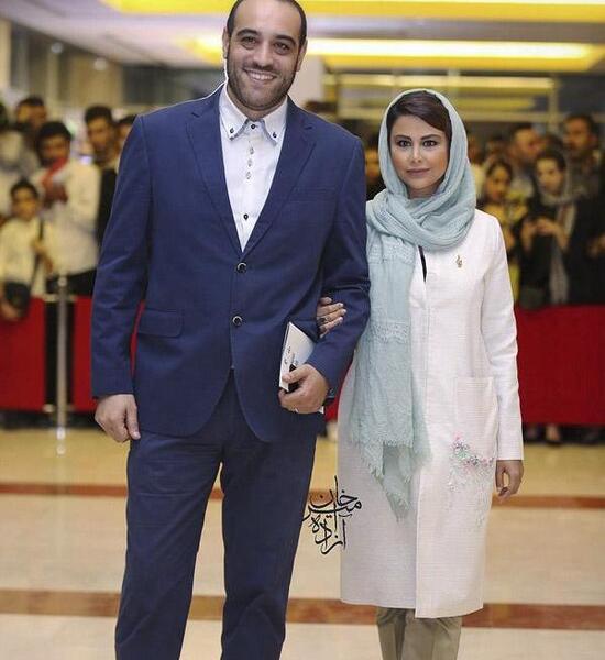 عکسهای بازیگران با همسرانشان در جشن حافظ