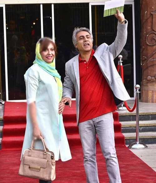 عکسهای بازیگران با همسرانشان در جشن حافظ