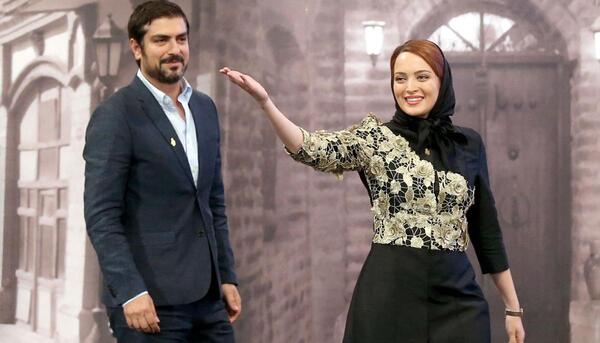 عکسهای بازیگران با همسرانشان در جشن حافظ
