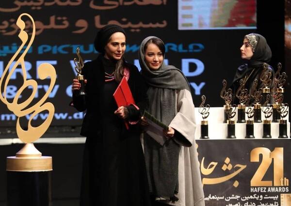 دانلود عکس بازیگران در جشن حافظ
