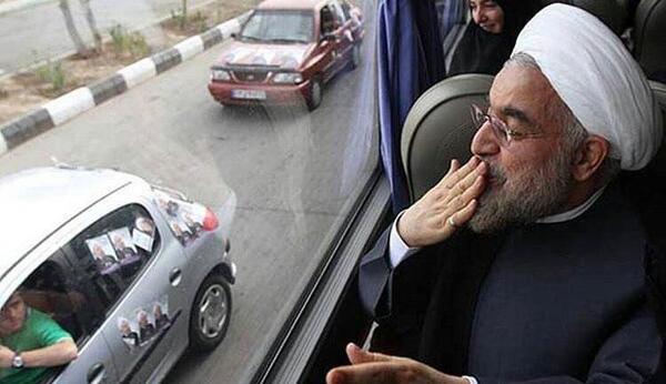 عکس باحال روحانی