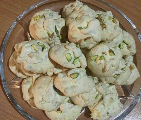 عکس طرز تهیه شیرینی پفکی