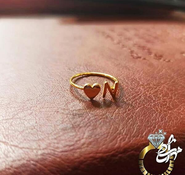 عکس انگشتر طلا یک گرمی