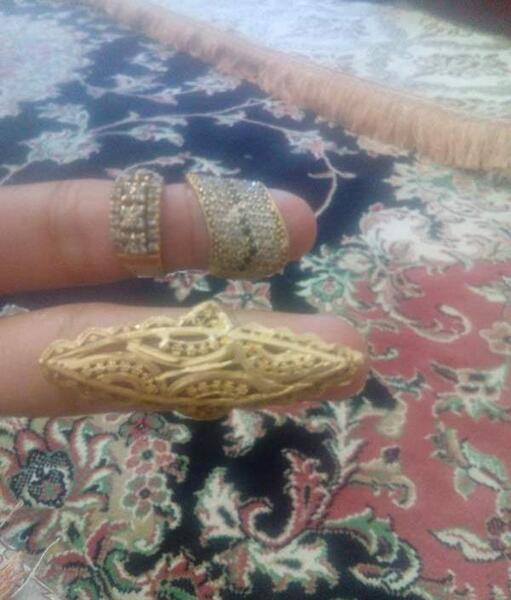 عکس انگشتر طلا بلوچی