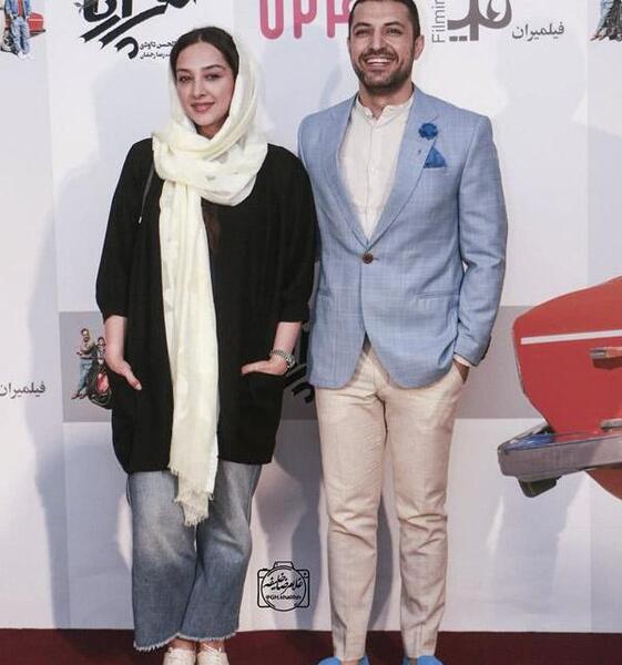 عکس از بازیگران در جشن حافظ