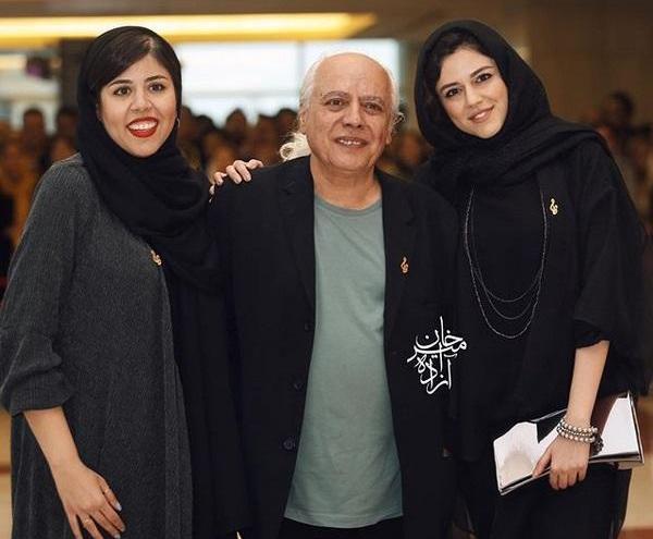 عکس از بازیگران در جشن حافظ