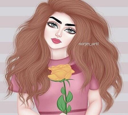 عکس پروفایل دخترونه فانتزی توپ تاپ