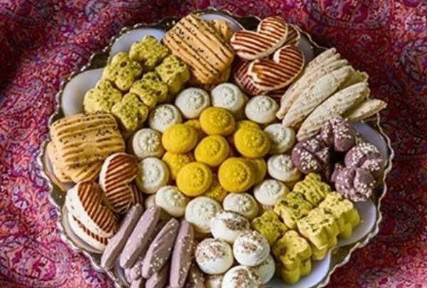 عکس شیرینی تزیین شده