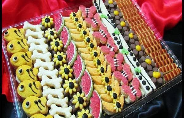 عکس شیرینی تزیین شده