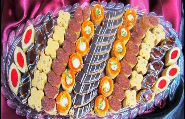 عکس شیرینی تزیین شده
