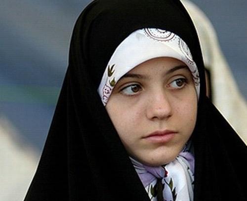 عکس دختر بچه حجابی