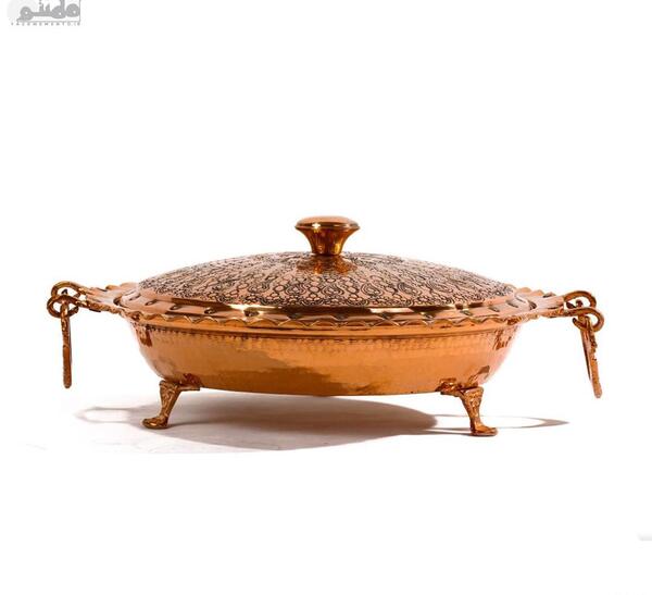 عکس ظرف شیرینی خوری مسی