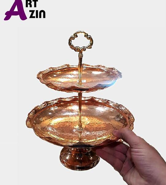 عکس ظرف شیرینی خوری مسی