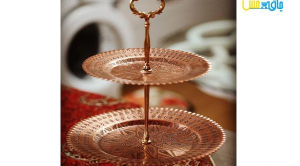 عکس ظرف شیرینی خوری مسی