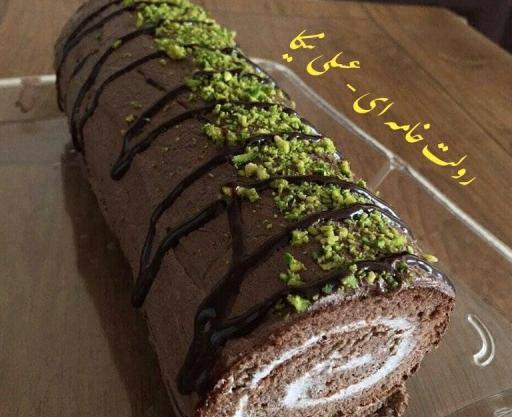 عکس شیرینی رولت