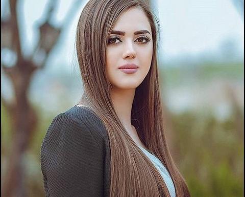 عکس دختر زیبای مو بلند