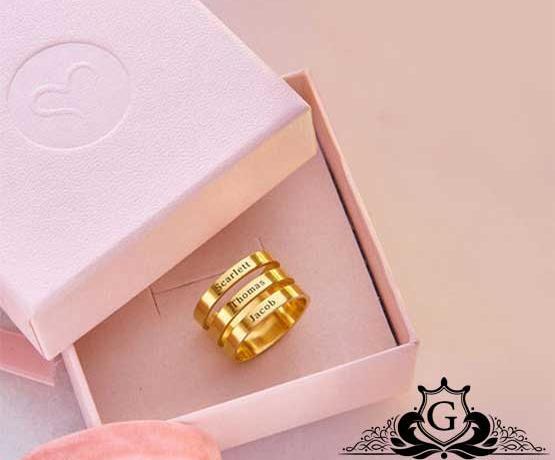 عکس انگشتر طلا هدیه