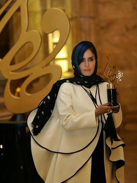 عکس بازیگران در بیستمین جشن حافظ
