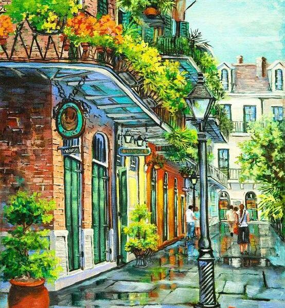 عکس نقاشی واقعی طبیعت