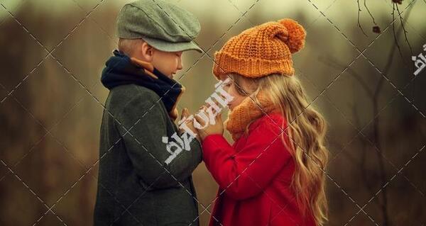 عکس دختر بچه و پسر