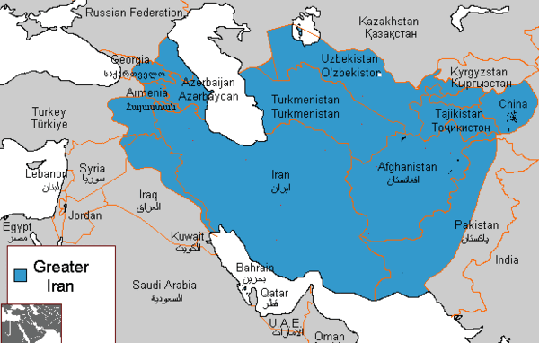 عکس نقشه ایران در زمان قاجار