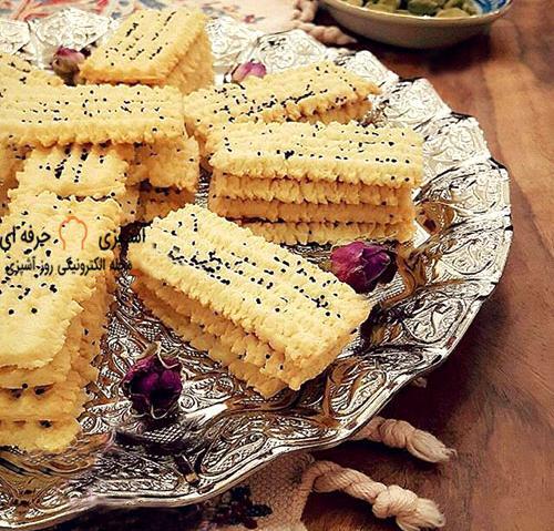عکس شیرینی چرخی قزوین