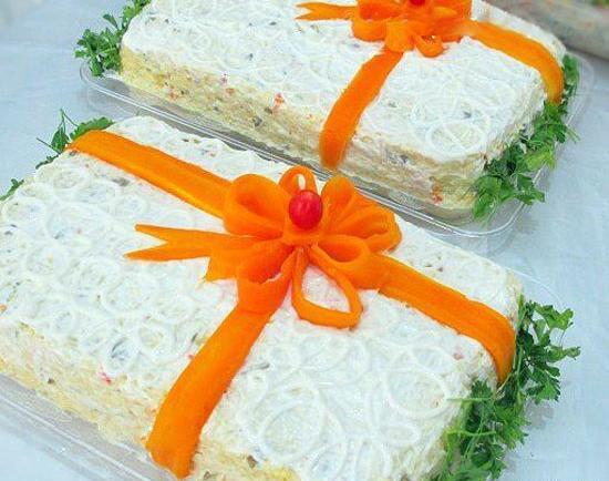 عکس ایده تزیین سالاد الویه برای تولد