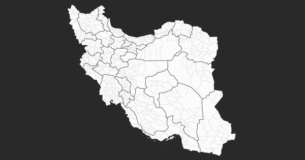 عکس نقشه ی ایران بدون رنگ