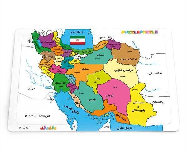 عکس نقشه ی ایران بدون رنگ