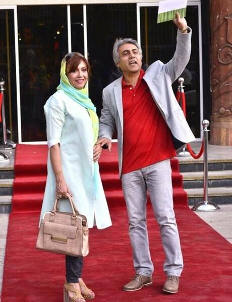 عکس بازیگران و همسرانشان در جشن حافظ