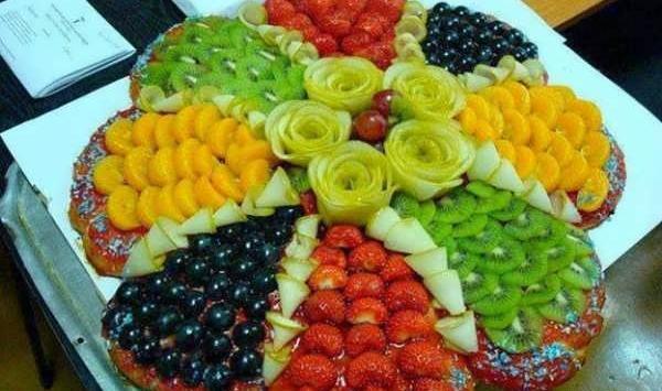 عکس ایده برای تزیین سالاد میوه