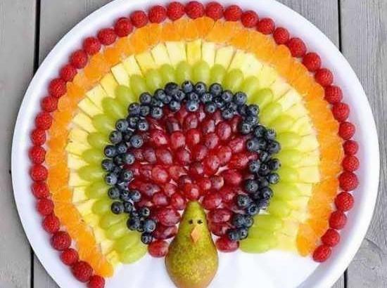 عکس ایده برای تزیین سالاد میوه