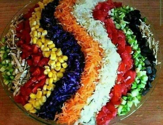 عکس ایده برای تزیین سالاد میوه