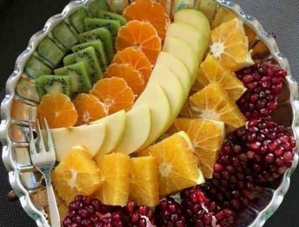 عکس ایده برای تزیین سالاد میوه