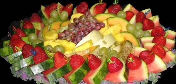 عکس ایده برای تزیین سالاد میوه