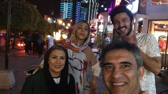 عکس عقاب و همسرش