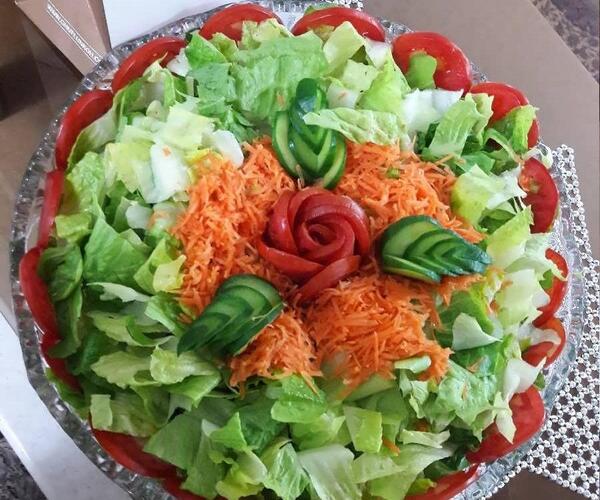 عکس ایده تزیین سالاد