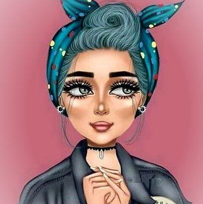 عکس باحال دخترونه کارتونی