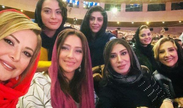 عکسهای بازیگران در آخرین جشن حافظ