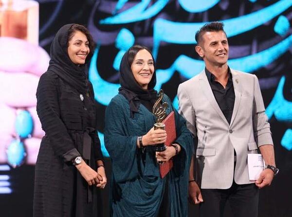 عکس بازیگران در جشن حافظ 97
