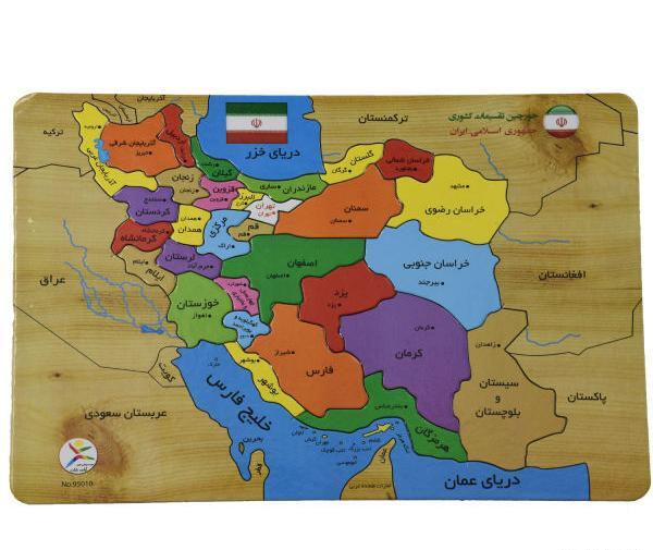 عکس پازل نقشه ایران