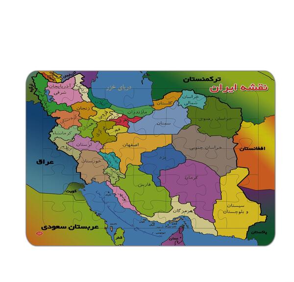 عکس پازل نقشه ایران