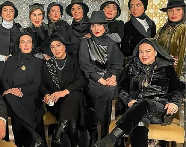 عکس بازیگران زن در جشن حافظ