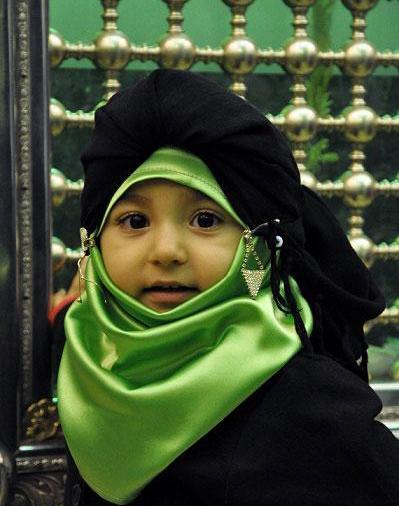 عکس دختر بچه حجاب