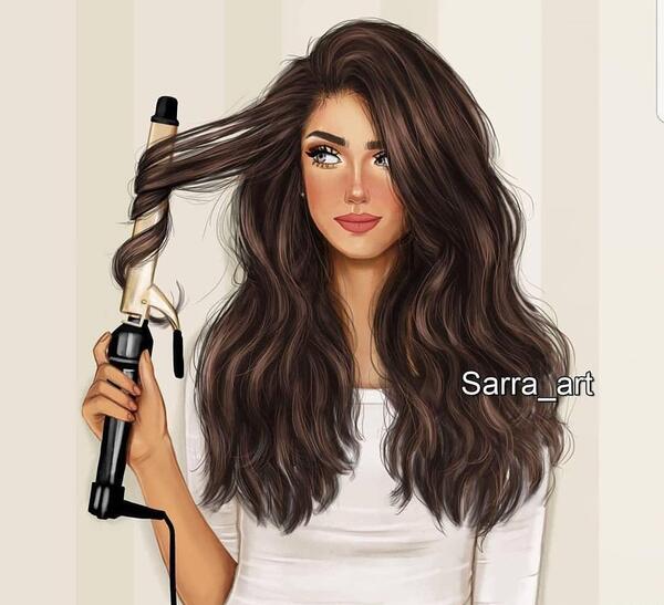 عکس پروفایل دخترونه فانتزی مو بلند