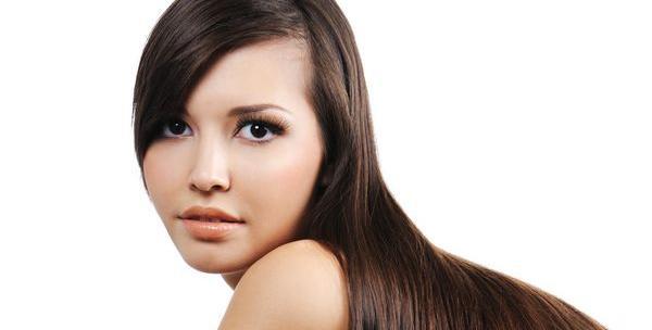 عکس دختر مو بلند قهوه ای