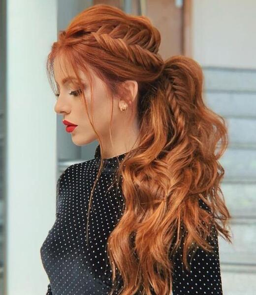 عکس دختر مو دخترانه