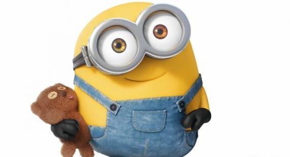 عکس دختر کوچولو در کارتون مینیون ها