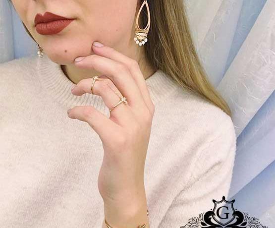 عکس انگشتر طلا زنجیری